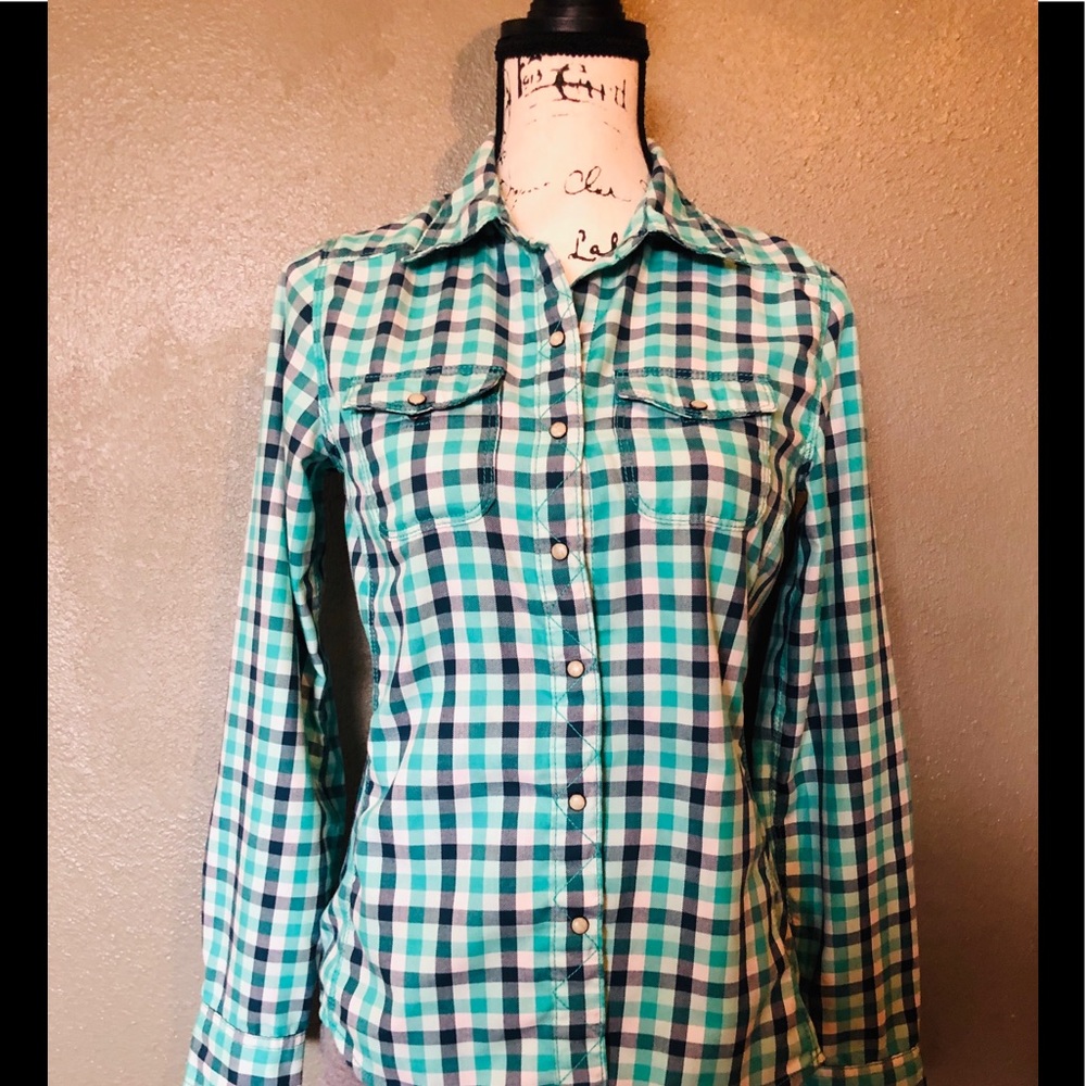 North Face Plaid